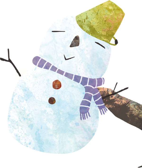Transparent Snowman Winter Software Christmas Ornament for Christmas