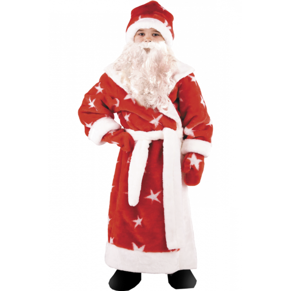 Transparent Ded Moroz Snegurochka Santa Claus Christmas Ornament for Christmas