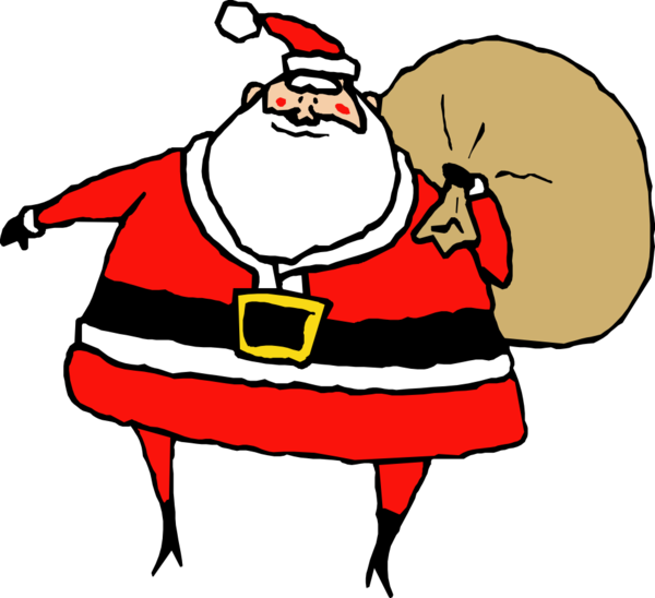 Transparent Santa Claus Christmas Website Beak for Christmas