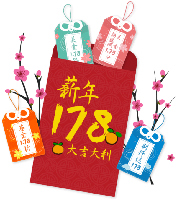 Transparent Gift Text Chinese New Year for New Year