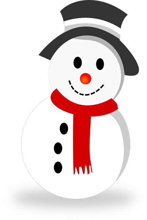 Transparent Snowman Christmas Cartoon Smile for Christmas