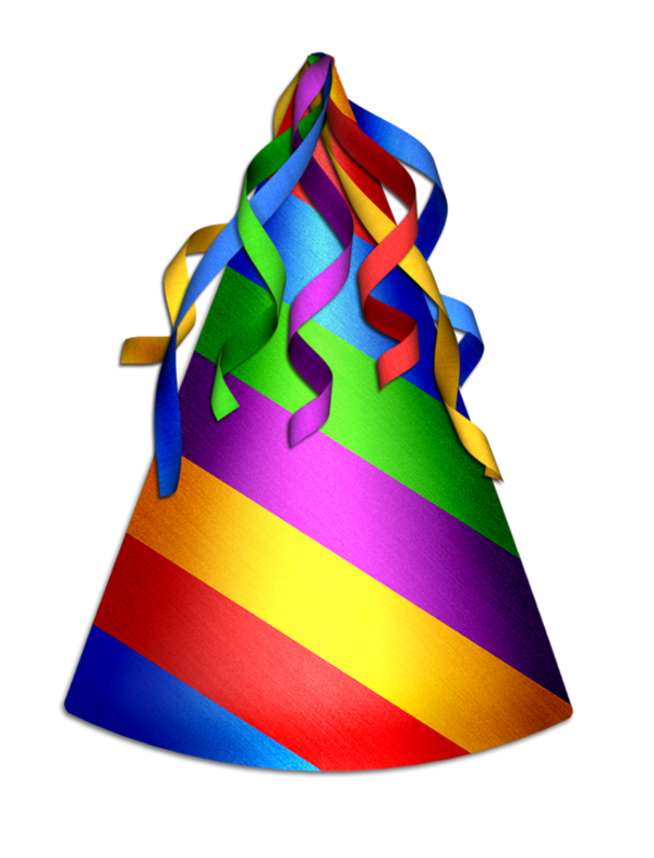 Transparent Party Hat Birthday Hat for New Year