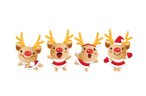 Transparent Santa Claus Reindeer Santa Clauss Reindeer Food Deer for Christmas