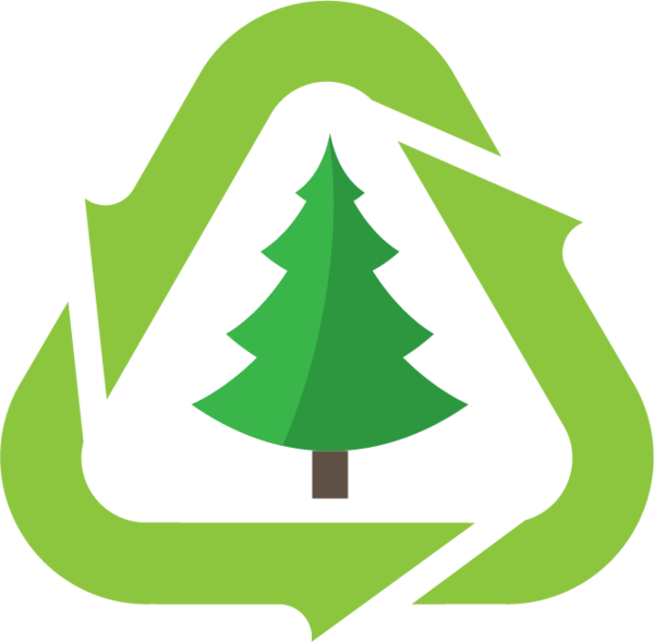Transparent Recycling Christmas Tree Christmas Green Leaf for Christmas