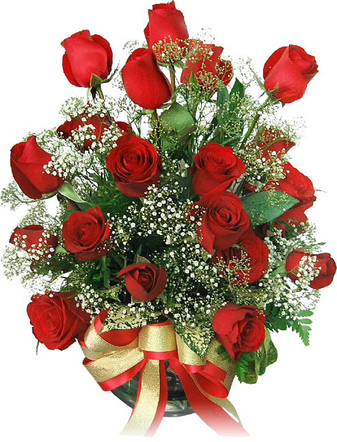 Transparent Hug Message Friendship Flower Rose for Valentines Day