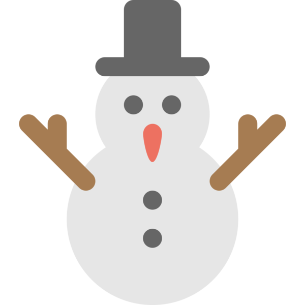 Transparent Christmas Day Snowman Share Icon Hand for Christmas