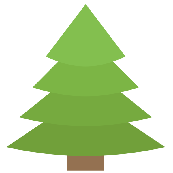Transparent Emoji Text Messaging Sticker Christmas Tree Green for Christmas