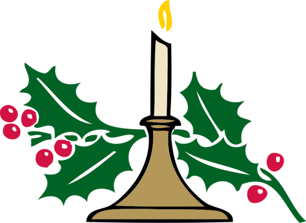 Transparent Christmas Church Religion Recreation Tree for Christmas