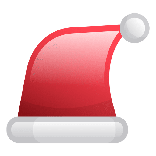 Transparent Santa Claus Hat Christmas Red for Christmas