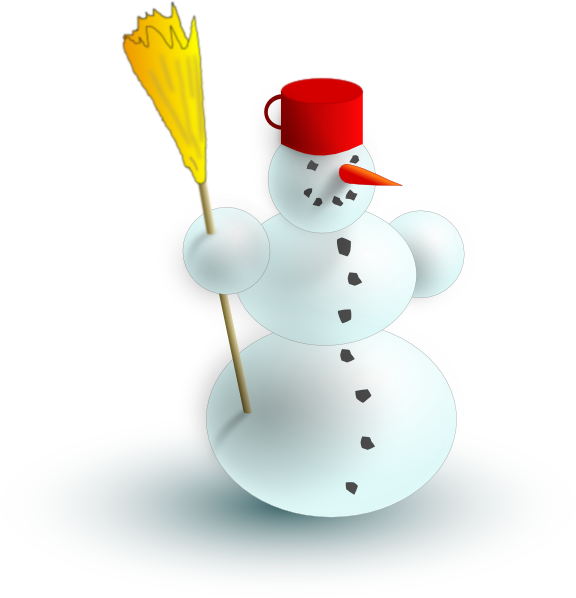 Transparent Snowman Blog Melting Christmas Ornament for Christmas