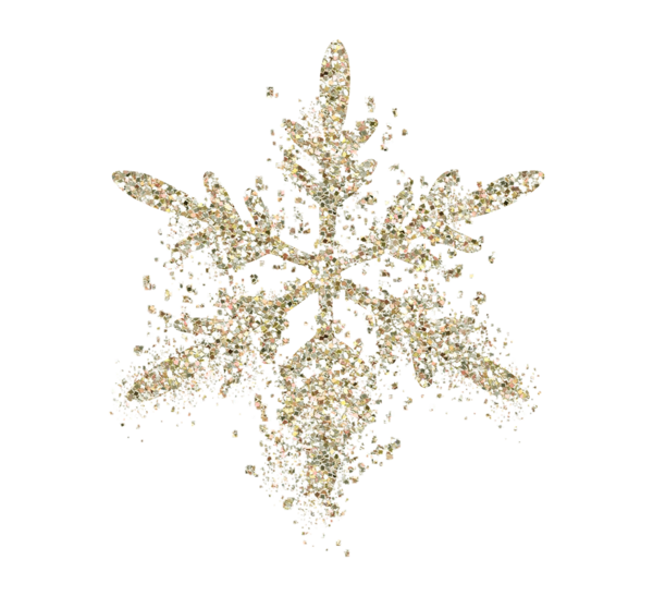 Transparent Snowflake Snow Christmas Jewellery for Christmas