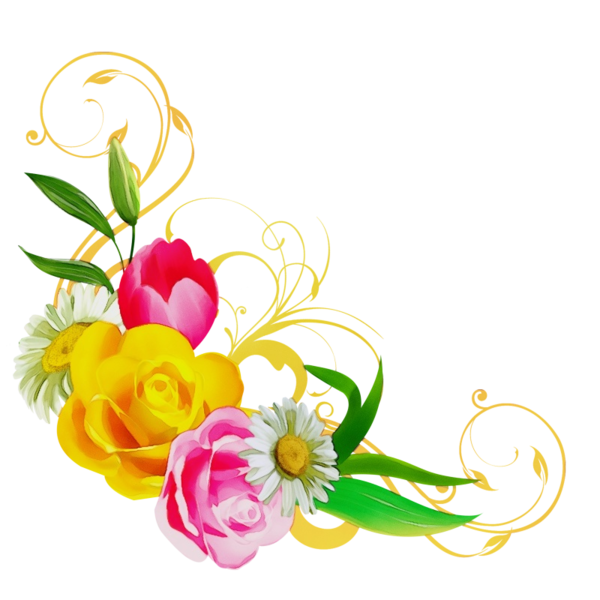 Transparent Boishakh Bengali Language Bangladesh Flower Cut Flowers for New Year