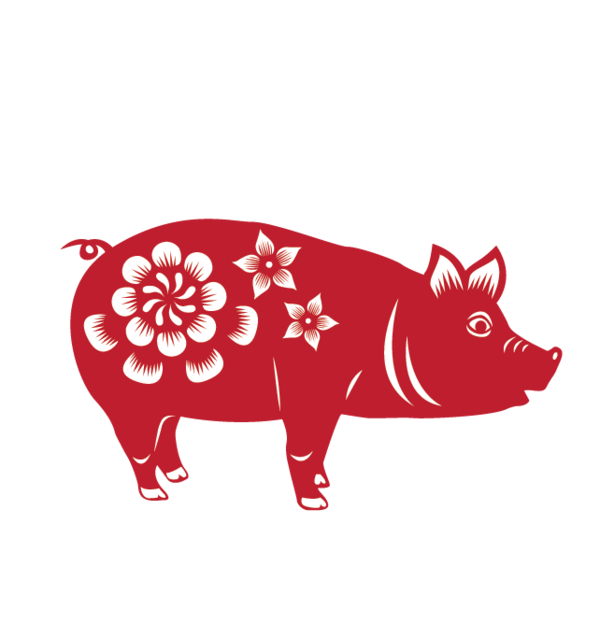 Transparent Chinese Zodiac Zodiac Chinese New Year Livestock Sticker for New Year