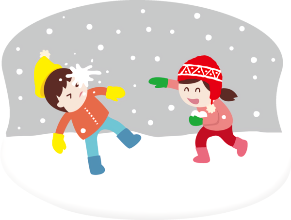 Transparent new-year Cartoon Child Christmas for New Year Party for New Year