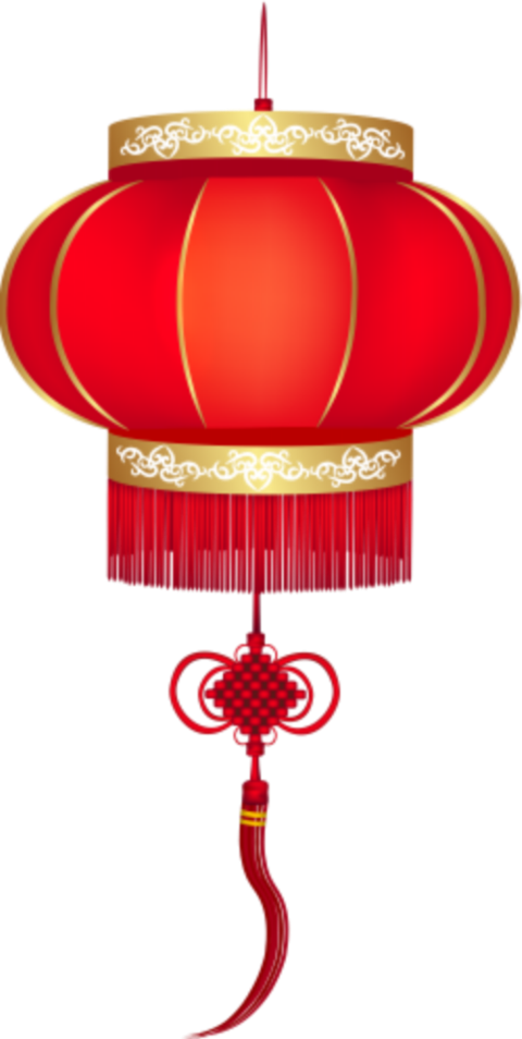 Transparent Paper Lantern Lantern Chinese New Year Red Lighting for New Year