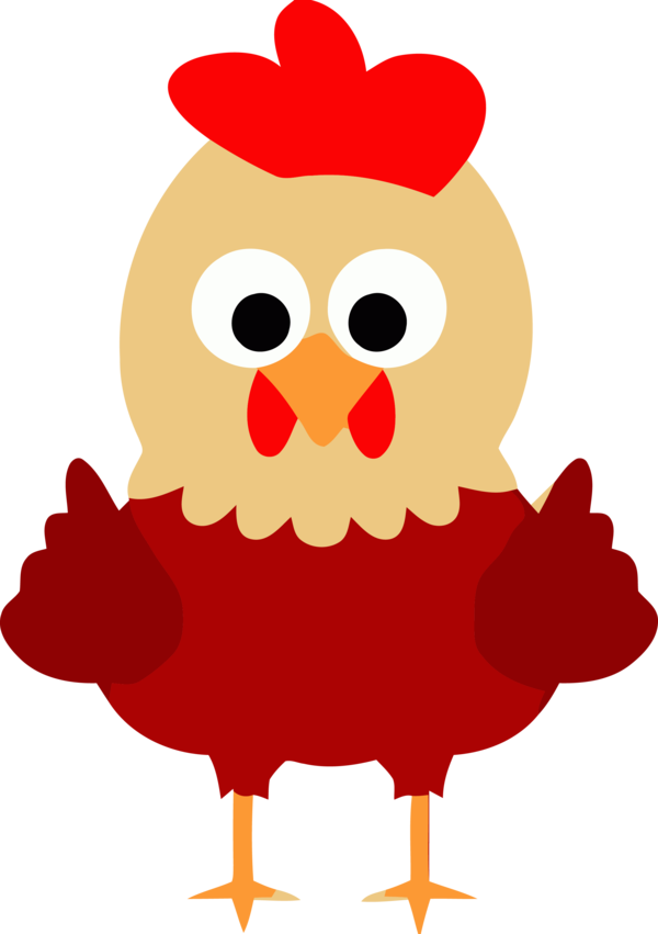 Transparent Thanksgiving Chicken Bird Rooster for Thanksgiving Turkey for Thanksgiving