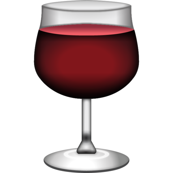 Transparent Emoji Wine Red Wine Drinkware Stemware for New Year