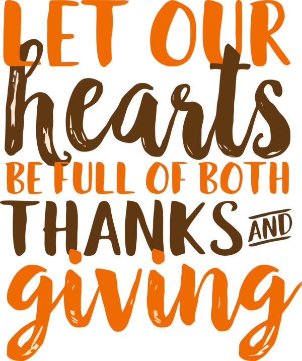 Transparent Thanksgiving Font Text for Happy Thanksgiving for Thanksgiving