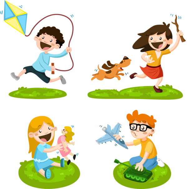 Transparent Child Play Infant Cartoon Toy for International Childrens Day