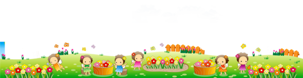 Transparent Childrens Day Child Traditional Chinese Holidays Flower Meadow for International Childrens Day