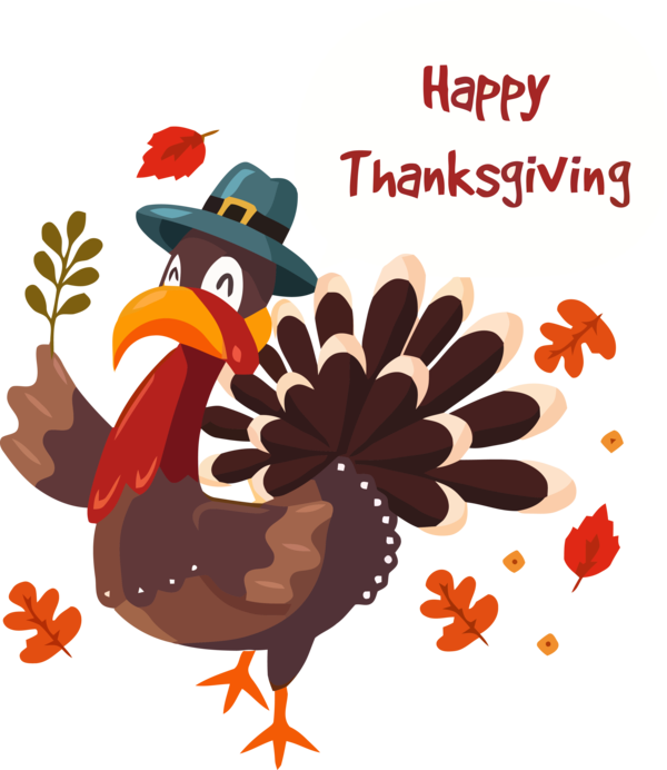 Transparent Thanksgiving Bird Cartoon Chicken for Thanksgiving Turkey for Thanksgiving