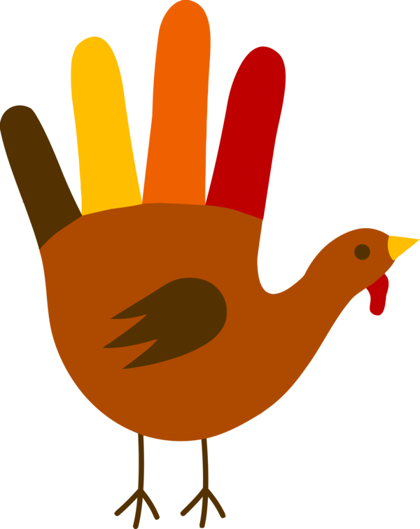 Transparent Thanksgiving Bird Beak Wing for Thanksgiving Turkey for Thanksgiving