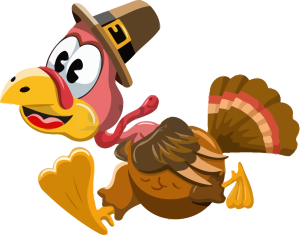 Transparent Thanksgiving Cartoon Turkey Animation for Thanksgiving Turkey for Thanksgiving