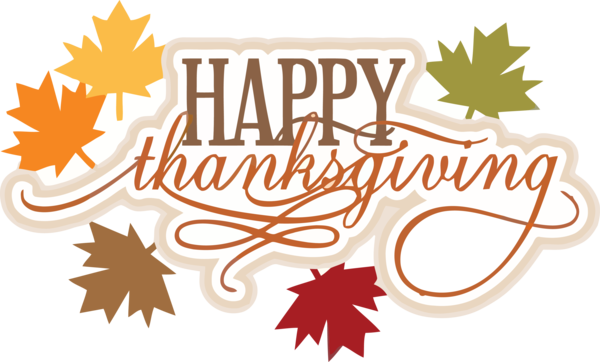 Transparent Thanksgiving Leaf Tree Font for Happy Thanksgiving for Thanksgiving