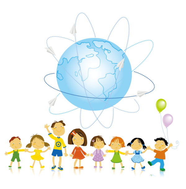 Transparent Child Ppt Microsoft Powerpoint Text Globe for International Childrens Day