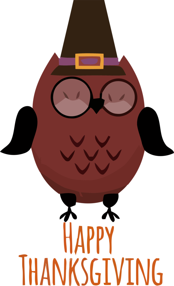 Transparent Thanksgiving Cartoon Owl for Thanksgiving Owl for Thanksgiving