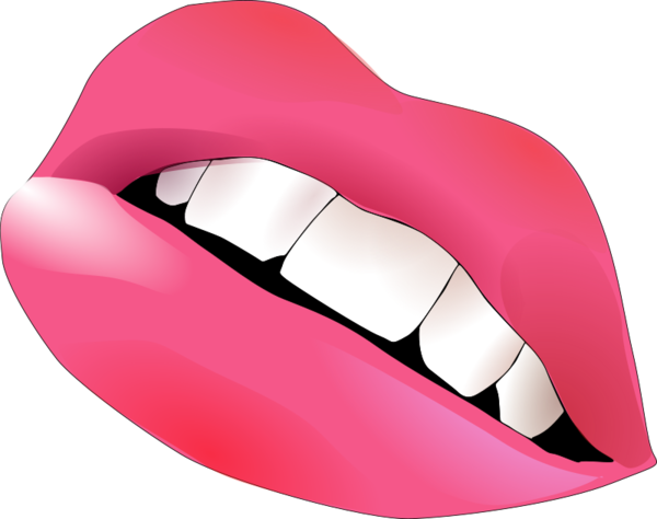 Transparent Lip Mouth Animation Jaw Tooth for Valentines Day