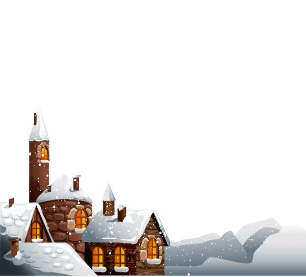 Transparent Snow Winter Drawing Wall for Christmas