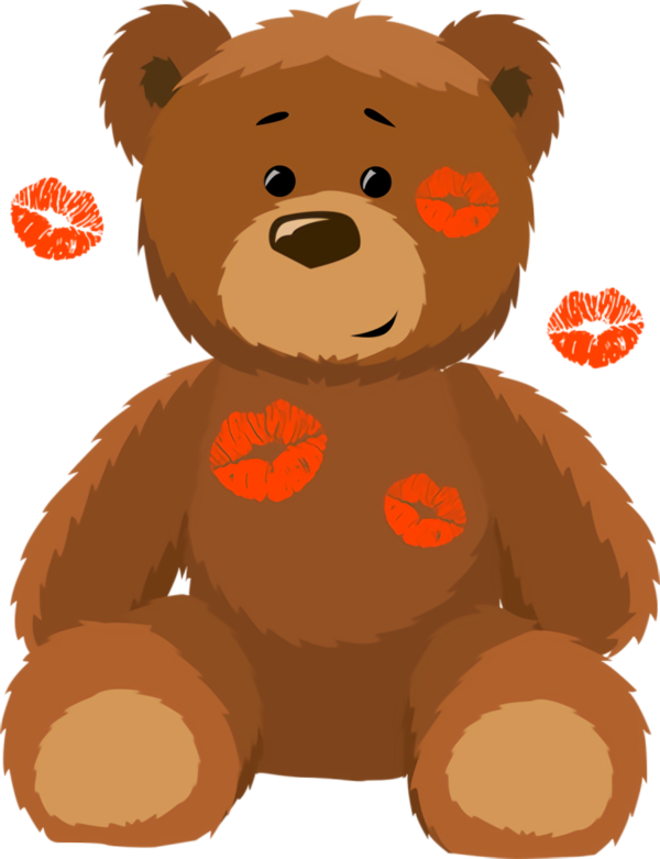 Transparent Valentine's Day Teddy bear Bear Toy for Teddy Bear for Valentines Day