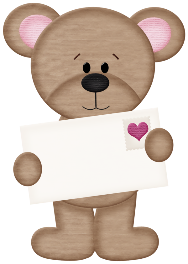 Transparent Valentine's Day Teddy bear Pink Toy for Teddy Bear for Valentines Day