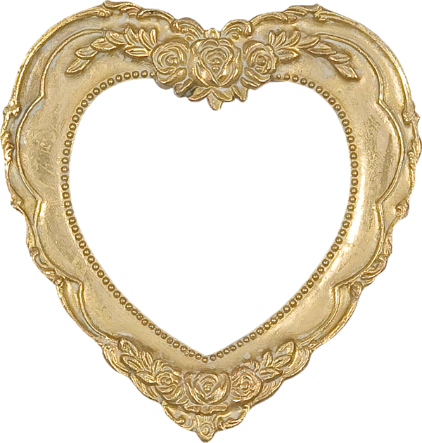 Transparent Valentine's Day Heart Mirror Metal for Valentine Heart for Valentines Day