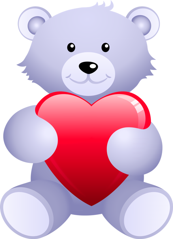 Transparent Valentine's Day Teddy bear Red Bear for Teddy Bear for Valentines Day