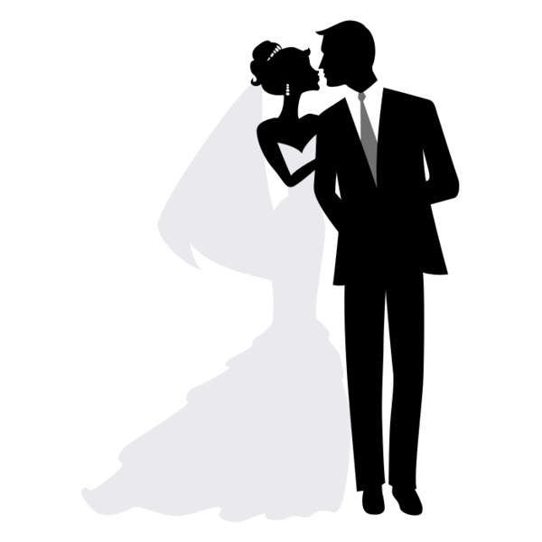 Transparent Wedding Invitation Bridegroom Bride Standing Shoulder for Valentines Day