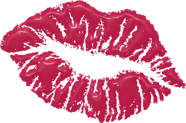 Transparent Kiss Free Lip Red for Valentines Day