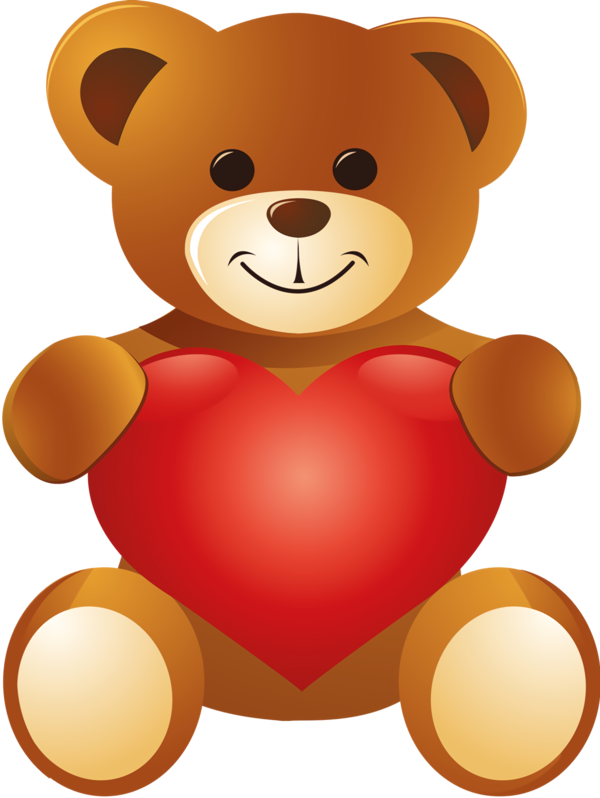 Transparent Valentine's Day Teddy bear Cartoon Toy for Teddy Bear for Valentines Day