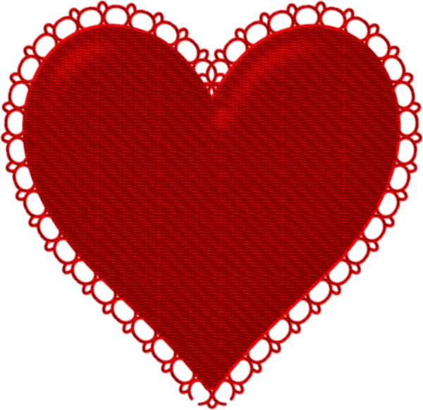 Transparent Valentine's Day Heart Red Heart for Valentine Heart for Valentines Day