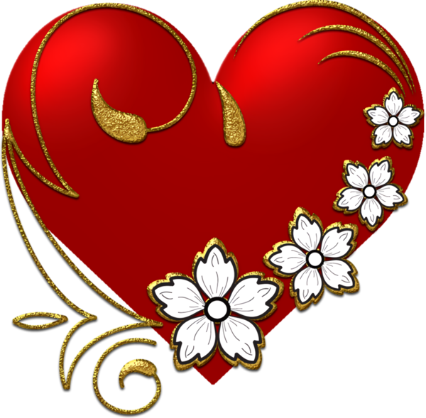 Transparent Valentine's Day Heart Heart Love for Valentine Heart for Valentines Day