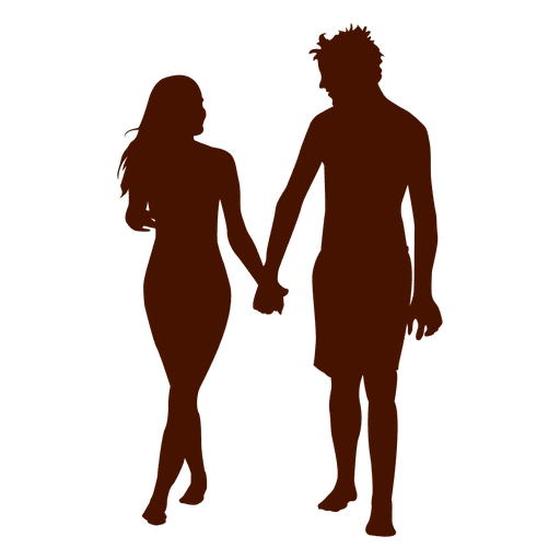 Transparent Couple Silhouette Kiss Standing Shoulder for Valentines Day