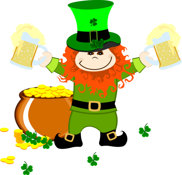 Transparent St Patrick's Day Cartoon Leprechaun Saint patrick's day for Leprechaun for St Patricks Day