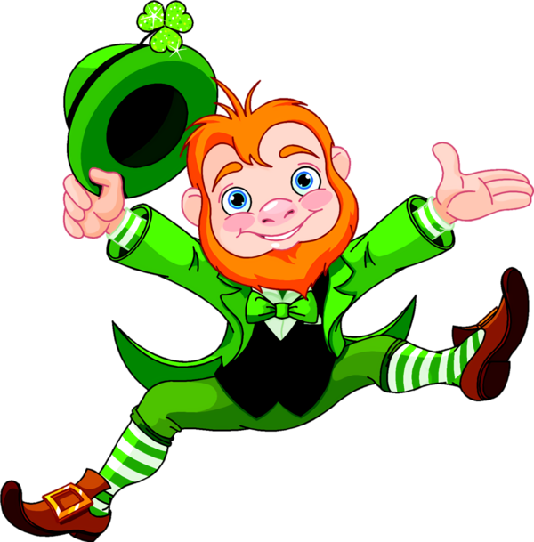 Transparent St Patrick's Day Green Cartoon Pleased for Leprechaun for St Patricks Day