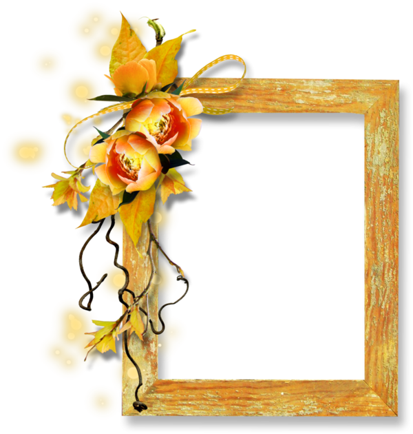 Transparent Flower Picture Frames Gift Picture Frame for New Year