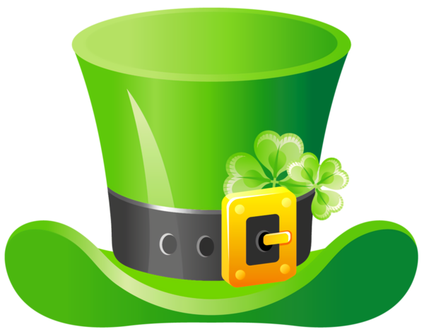 Transparent St Patrick's Day Green Symbol Plant for St Patrick's Day Hat for St Patricks Day
