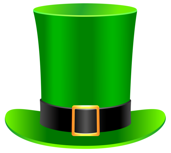 Transparent St Patrick's Day Green Cylinder Costume hat for St Patrick's Day Hat for St Patricks Day