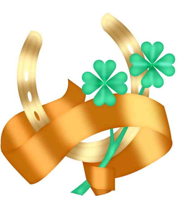 Transparent St Patrick's Day Clover Symbol Plant for Four Leaf Clover for St Patricks Day