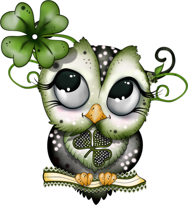 Transparent St Patrick's Day Cartoon for Four Leaf Clover for St Patricks Day