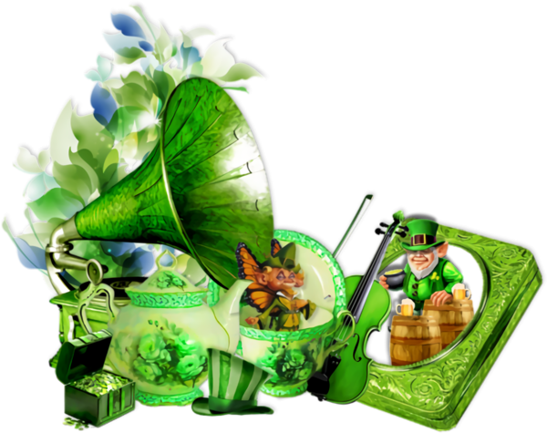 Transparent St Patrick's Day Vegetarian food Grass Vegan nutrition for Leprechaun for St Patricks Day